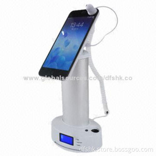 Environmental Cellphone Security Stand/Holder in Alarm Function, Dual-sensor, Statistic LED Screen